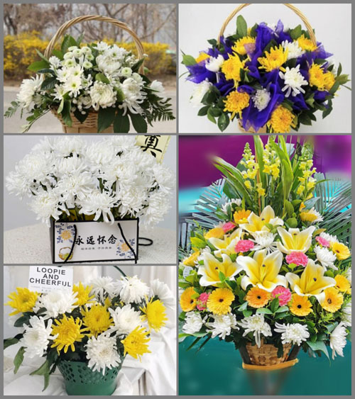 广东江门市台山市端芬镇那泰村白事提篮配送